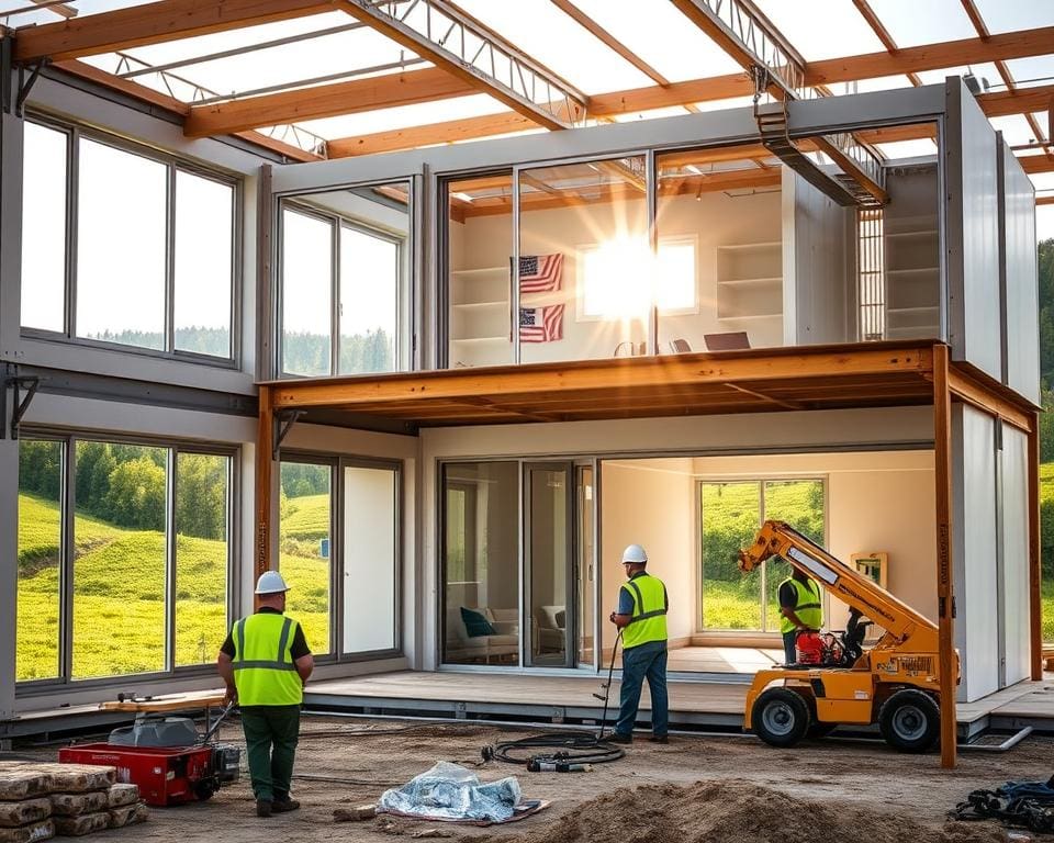 Hoe helpt modulair bouwen bij stikstof- en CO²-reductie?