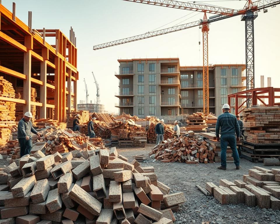 Hoe zorgen bouwbedrijven voor circulair materiaalgebruik?