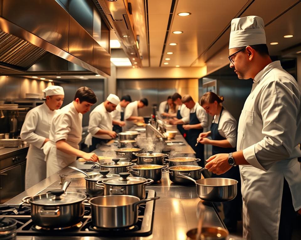 Leidinggeven in de keuken