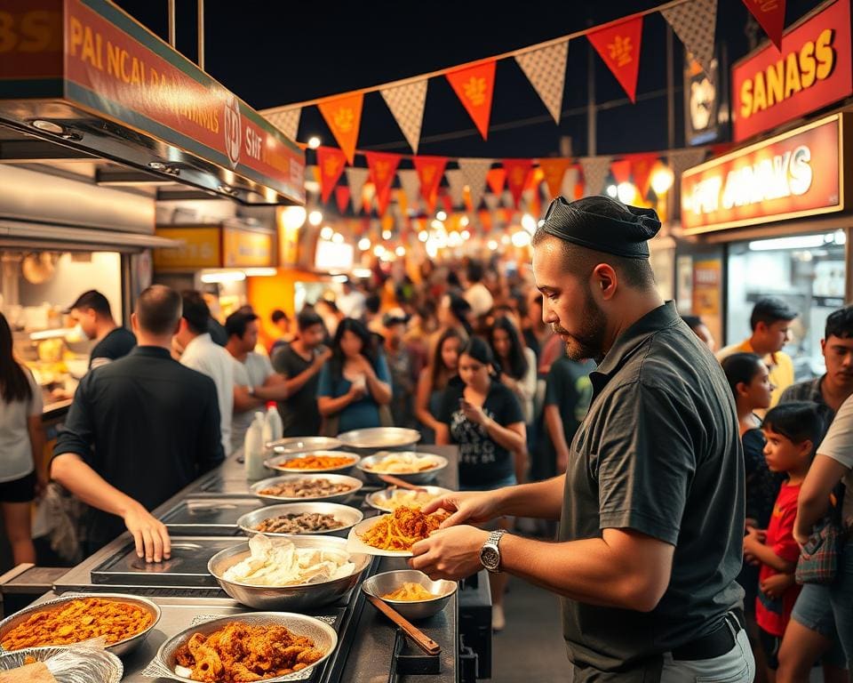 Wat maakt een foodtruckmedewerker op een festival mee?