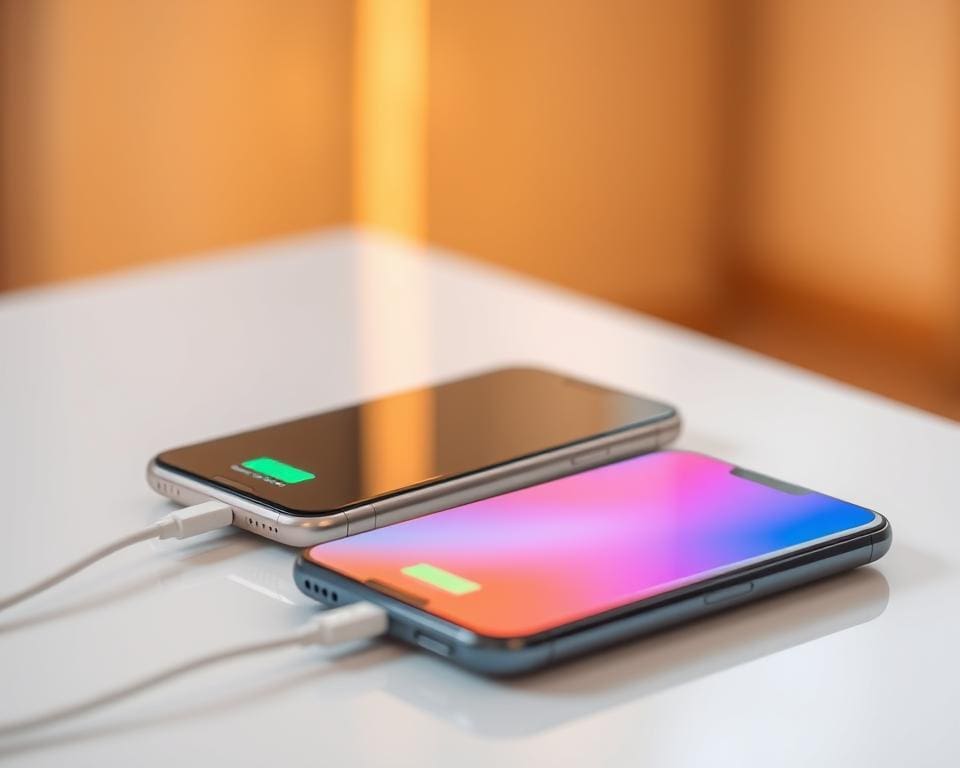Welke telefoon laadt het snelst op?