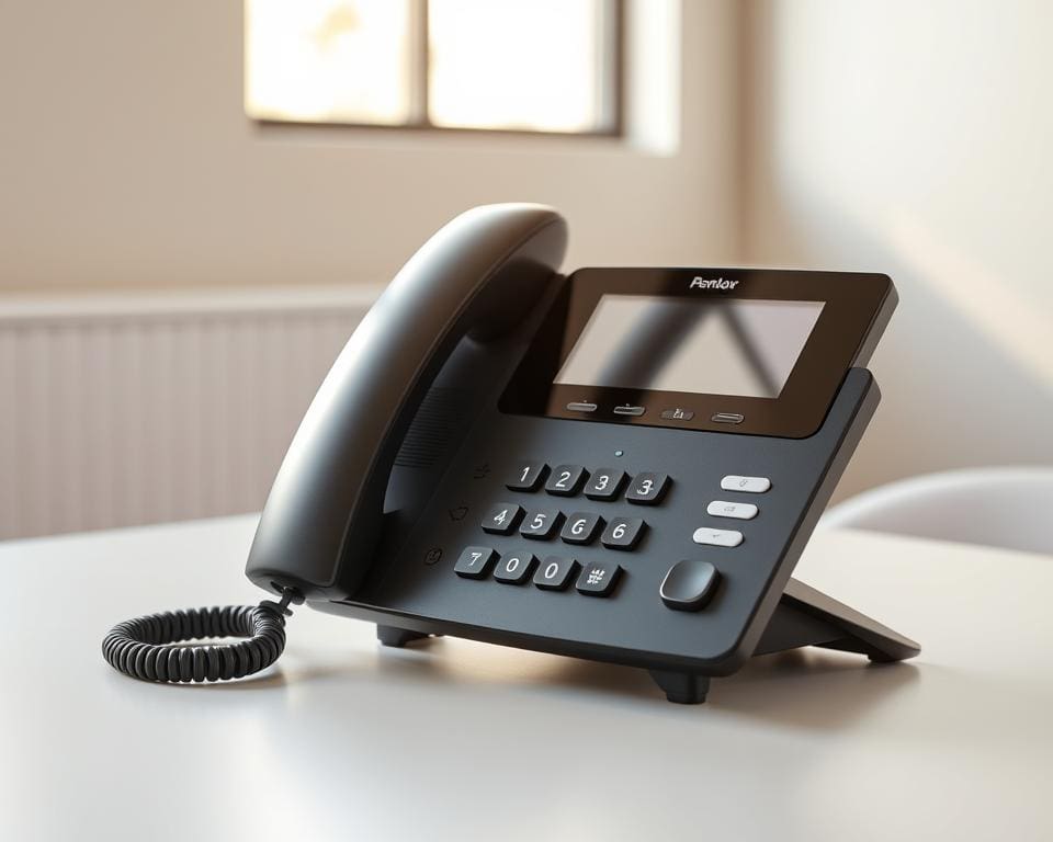 Zakelijke telefoon kiezen