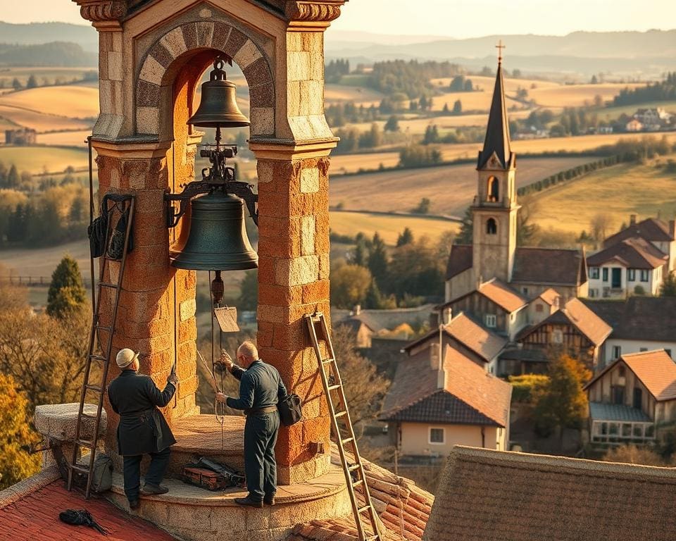 restauratieproces klokkentorens