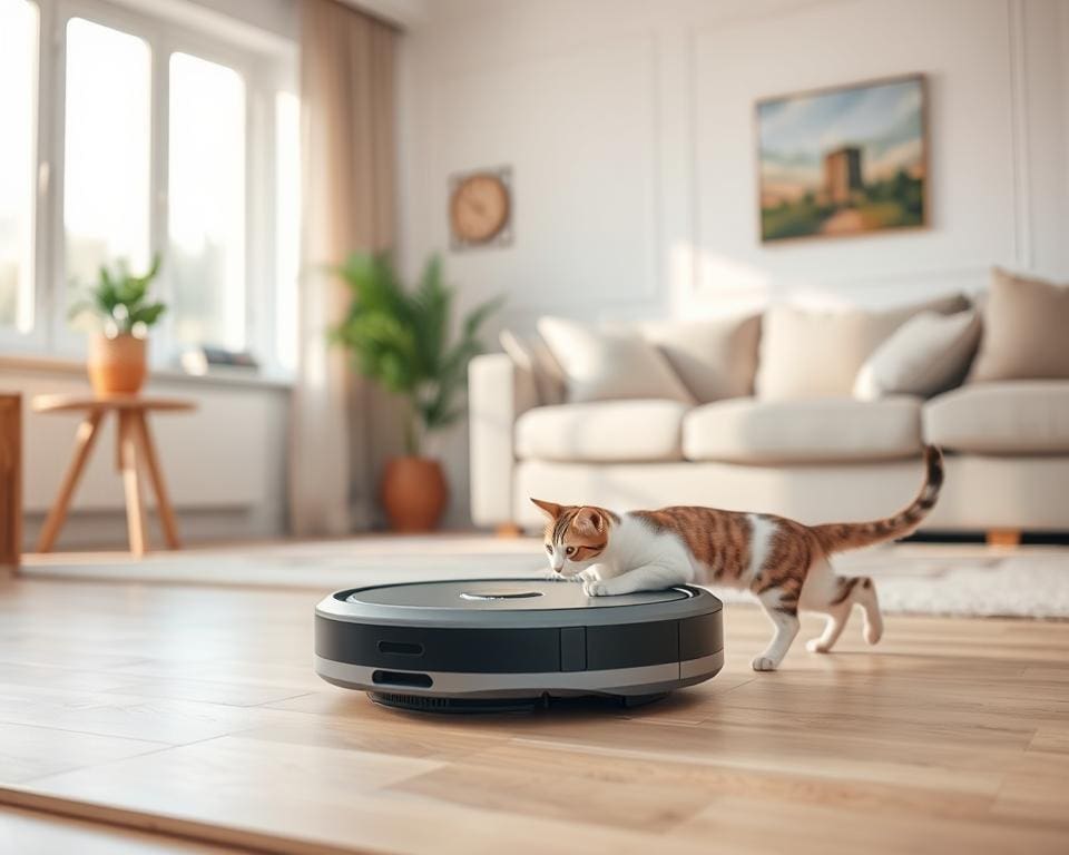 robotstofzuiger veilig voor huisdieren