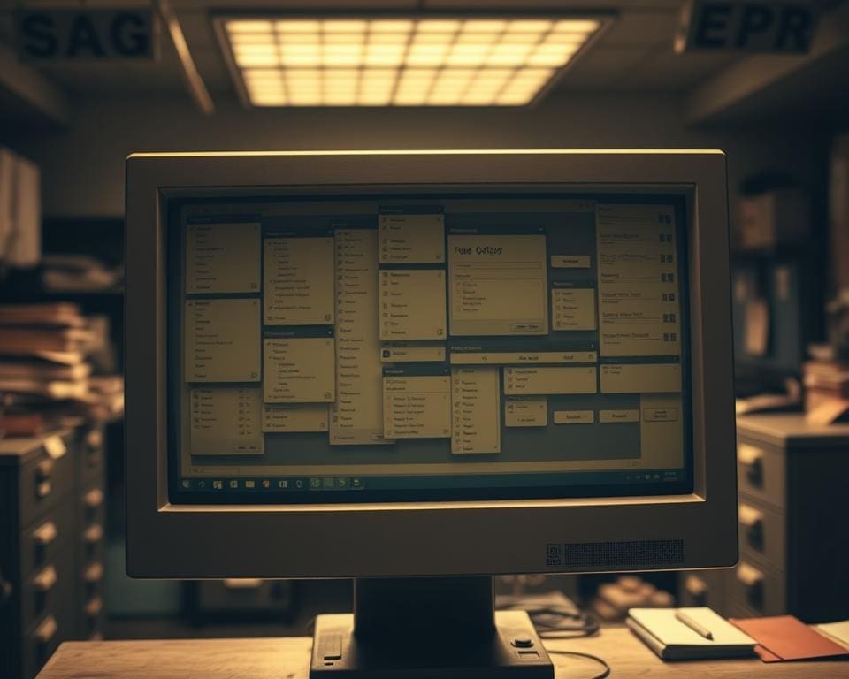 verouderd ERP-systeem