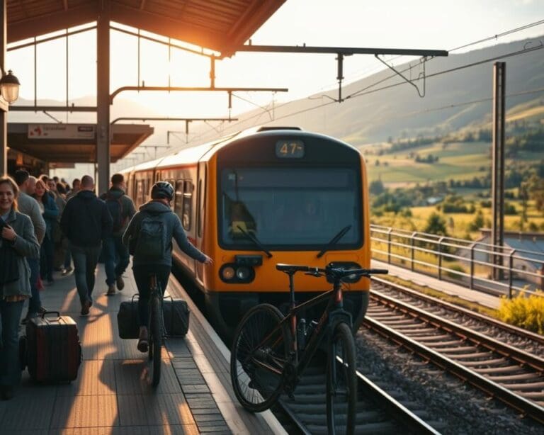 Hoe combineer je trein en fiets tijdens een rondreis?