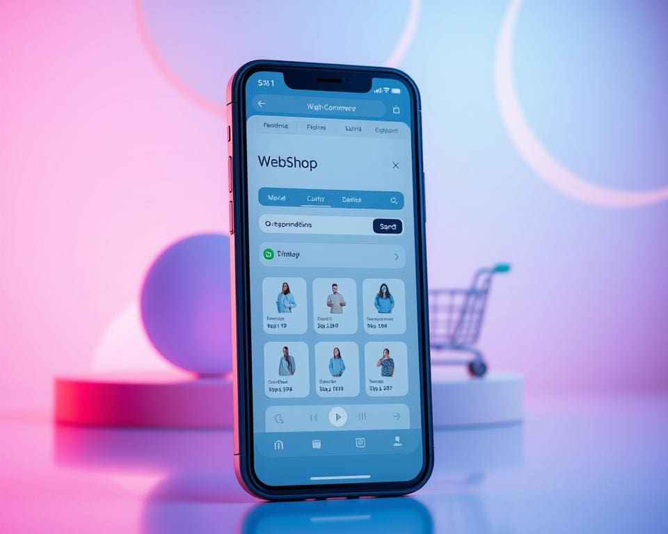 mobiele webshop