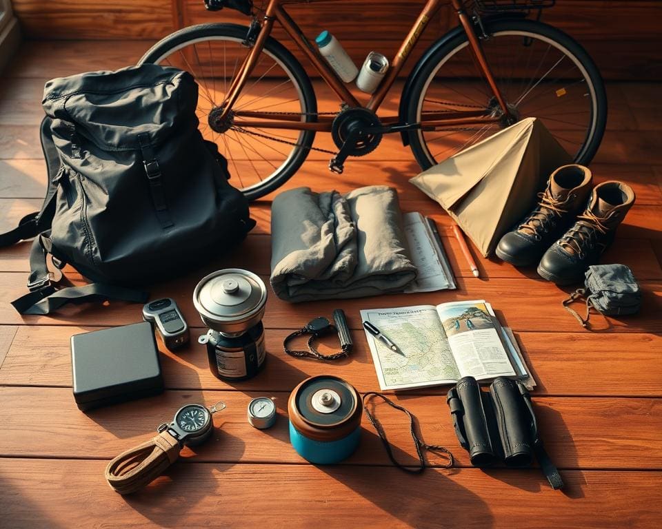 voorbereiding voor je fiets- en tentreis