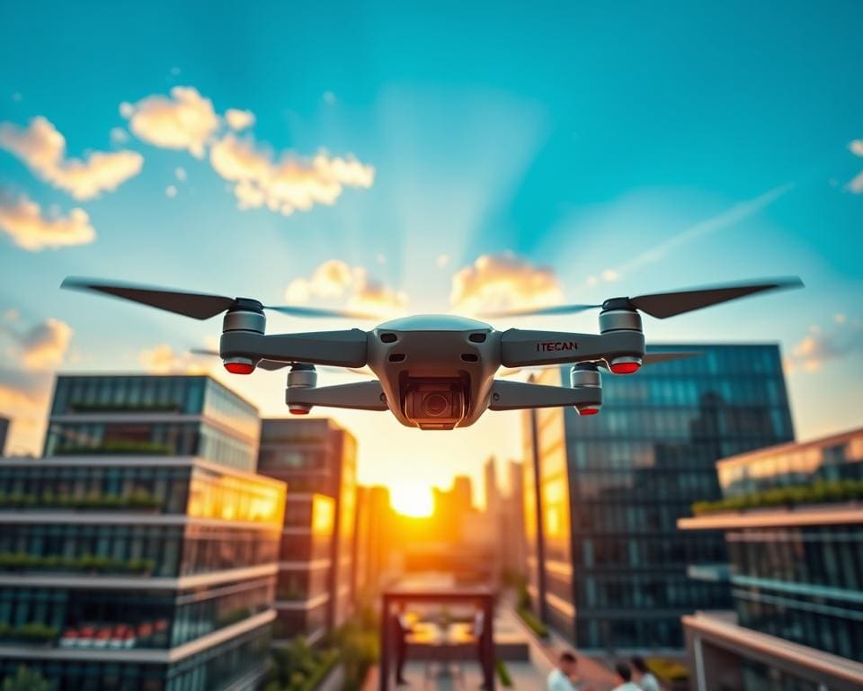 Professionele dronebeelden laten maken voor bedrijven